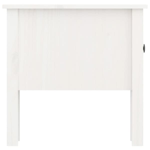 Sidobord 2 st vit 50x50x49 cm massivt furuträ - Sidobord - Lampbord - Home & Living