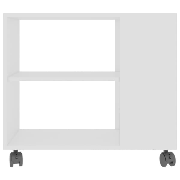 Sidobord vit 70x35x55 cm konstruerat trä - Sidobord - Sido Bord - Home & Living