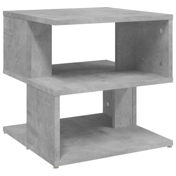 Sidebord 40x40x40 cm spånplade betongrå - Sidebord - Sideborde - Home & Living