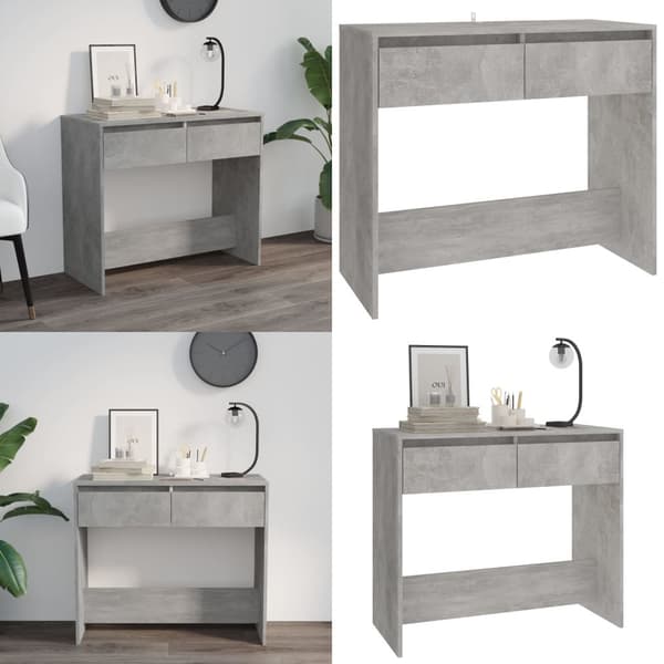 Konsolbord 89x41x76,5 cm stål betongrå - Konsolbord - Konsolborde - Home & Living