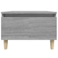 Miniatyrbillede 9 af 11: Sideborde 2 stk. 50x46x35 cm konstrueret træ grå sonoma-eg - Sidebord - Sideborde - Home & Living