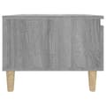 Miniatyrbillede 11 af 11: Sideborde 2 stk. 50x46x35 cm konstrueret træ grå sonoma-eg - Sidebord - Sideborde - Home & Living