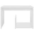 Miniatyrbillede 5 af 7: Sidebord 59x36x38 cm konstrueret træ hvid - Sidebord - Sideborde - Home & Living