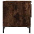 Miniatyrbillede 10 af 11: Sideborde 2 stk. 50x46x50 cm konstrueret træ røget egetræsfarve - Sidebord - Sideborde - Home & Living