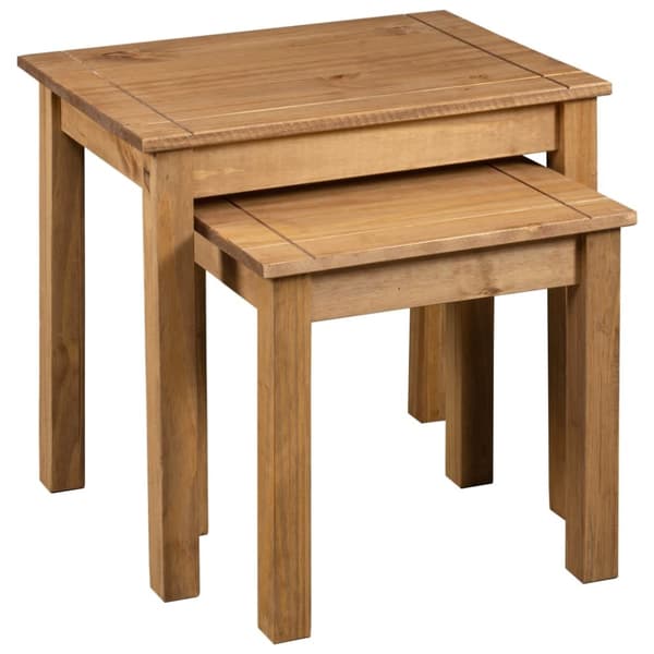 Satsbord 2 st massiv furu panama - Satsbord - Hörnbord - Home & Living