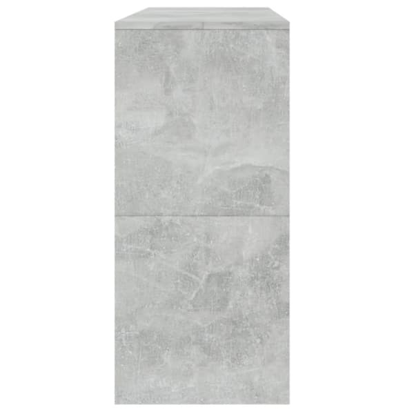 Konsolbord 100x35x76,5 cm konstrueret træ betongrå - Konsolbord - Konsolborde - Home & Living