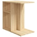 Miniatyrbillede 3 af 11: Sidebord 50x30x50 cm konstrueret træ sonoma-egetræsfarvet - Sidebord - Sideborde - Home & Living