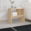 Miniatyrbillede 5 af 11: Sidebord 50x30x50 cm konstrueret træ sonoma-egetræsfarvet - Sidebord - Sideborde - Home & Living
