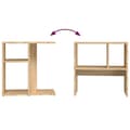 Miniatyrbillede 8 af 11: Sidebord 50x30x50 cm konstrueret træ sonoma-egetræsfarvet - Sidebord - Sideborde - Home & Living