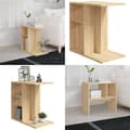Miniatyrbillede 1 af 11: Sidebord 50x30x50 cm konstrueret træ sonoma-egetræsfarvet - Sidebord - Sideborde - Home & Living