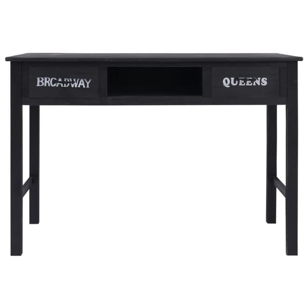 Konsolbord 110 x 45 x 76 cm træ sort - Konsolbord - Konsolborde - Home & Living
