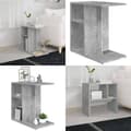 Miniatyrbillede 1 af 11: Sidebord 50x30x50 cm konstrueret træ betongrå - Sidebord - Sideborde - Home & Living