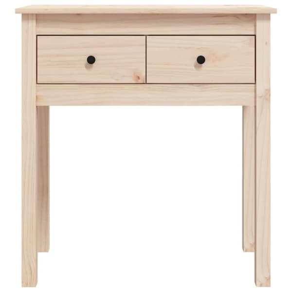 Konsolbord 70x35x75 cm massivt fyrretræ - Konsolbord - Konsolborde - Home & Living