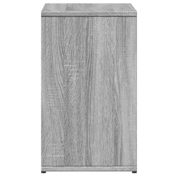 vidaXL Sivupöytä harmaa Sonoma 50x30x50 cm tekninen puu