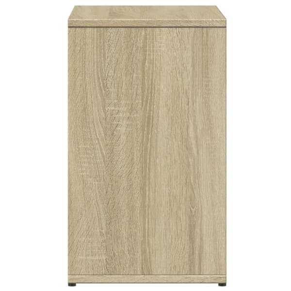 vidaXL Sivupöytä Sonoma-tammi 50x30x50 cm lastulevy