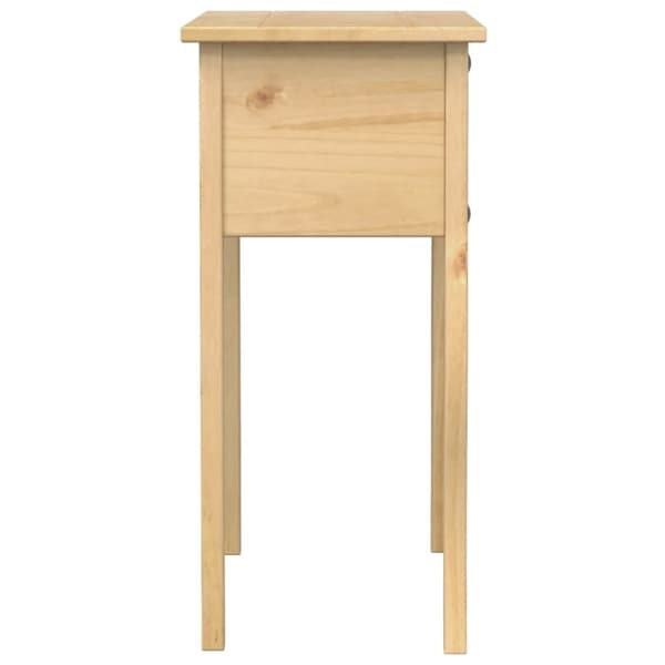 vidaXL konsolbord Corona 73x35x73 cm massivt fyrretræ