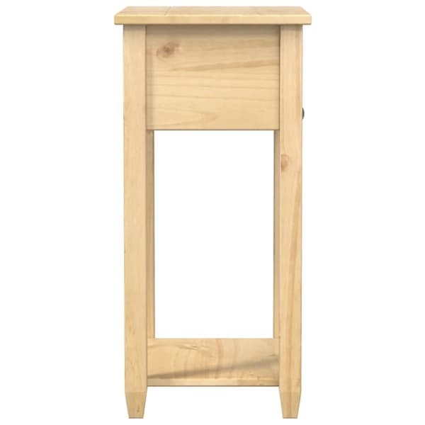 vidaXL Konsolipöytä Corona 55x35x73 cm täysi mänty