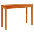 Miniatyrbilde 6 av 10: vidaXL Konsollbord voksbrun 110x40x75 cm heltre furu