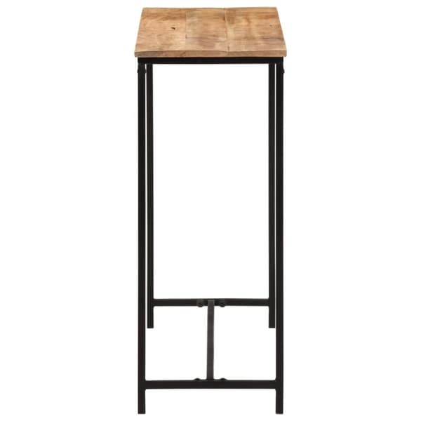 vidaXL Konsolipöytä 80x30x74 cm täysi mangopuu ja rauta