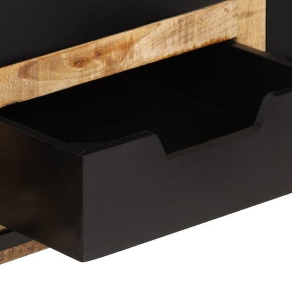 vidaXL Konsolipöytä 100x35x75 cm täysi mangopuu