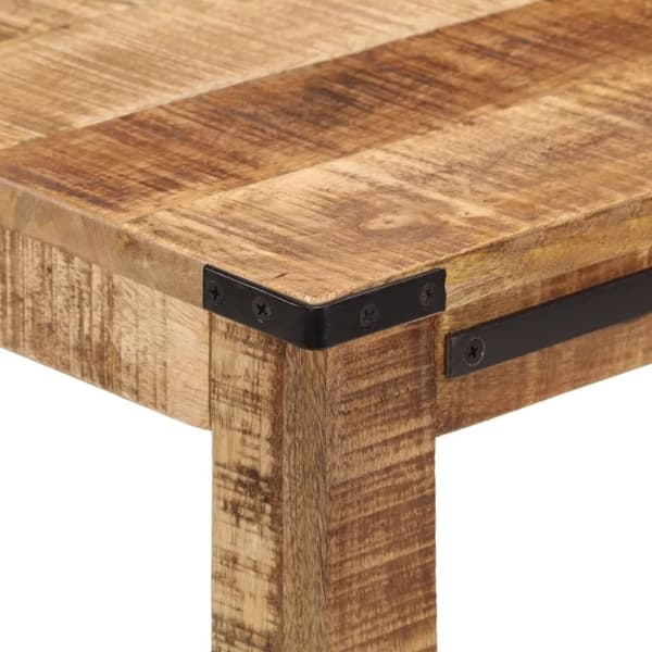 vidaXL konsolbord 60x35x75 cm massivt mangotræ