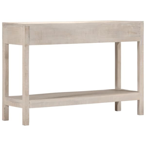 vidaXL konsolbord 110x35x75 cm massivt mangotræ