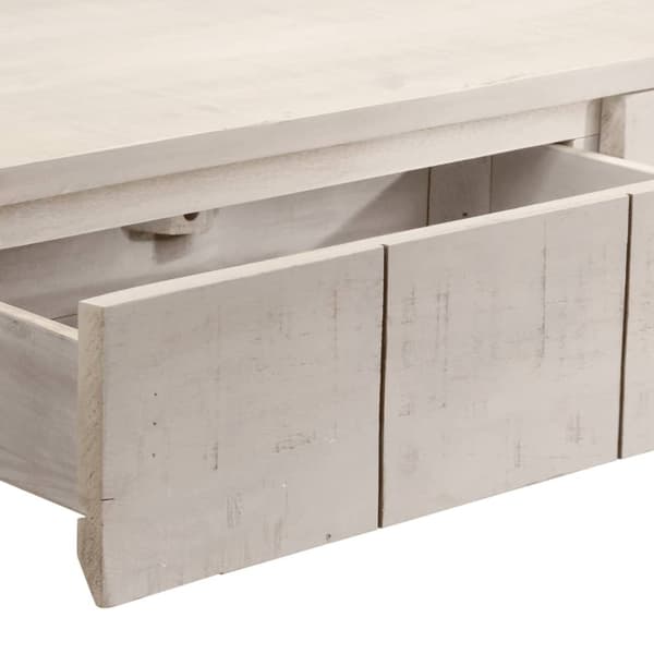 vidaXL konsolbord 110x35x75 cm massivt mangotræ