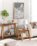Miniatyrbillede 4 af 8: MDF konsol med en rektangulær hylde, traditionelle design stuemøbler