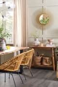 Miniatyrbillede 5 af 8: MDF konsol med en rektangulær hylde, traditionelle design stuemøbler