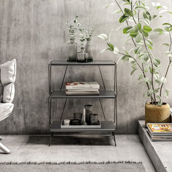 Chic Home Raine sivupöytä 48x31xK75 cm, harmaa