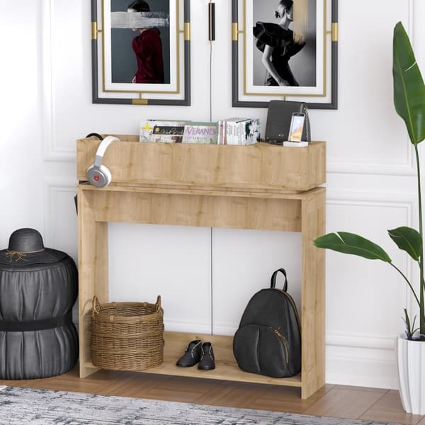 Chic Home Pulmu sivupöytä 100x25xK100 cm, beige