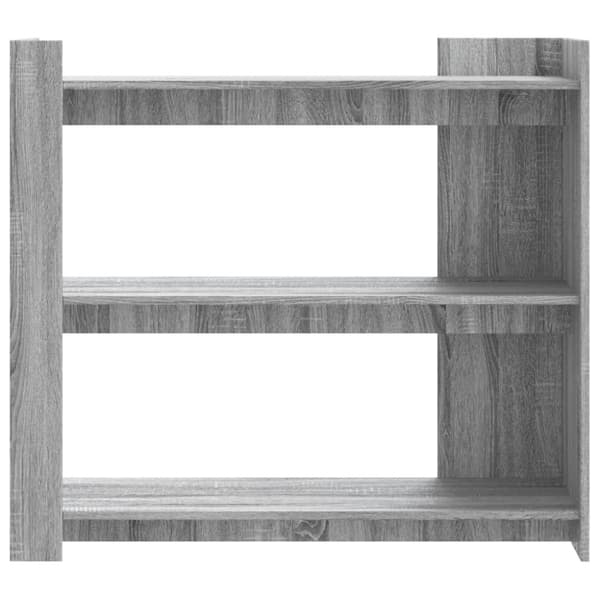 vidaXL Konsollbord grå sonoma 100x35x90 cm konstruert tre
