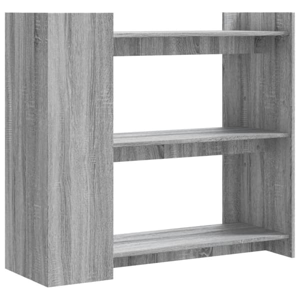 vidaXL Konsollbord grå sonoma 100x35x90 cm konstruert tre