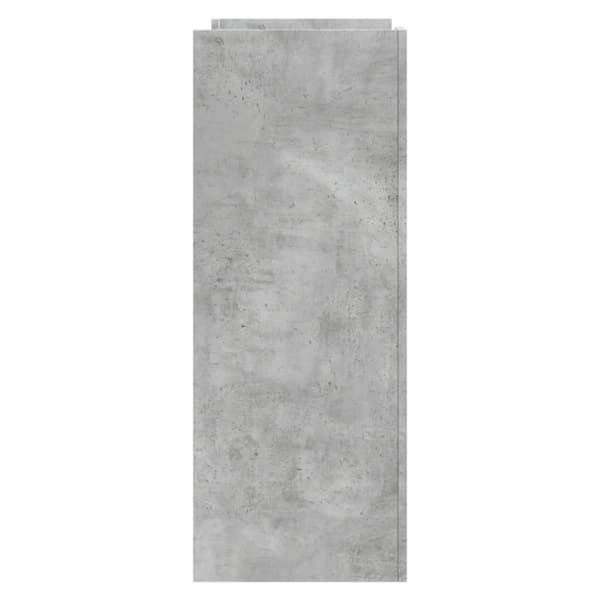 vidaXL Konsolbord betonggrå 100x35x90 cm konstruerat trä
