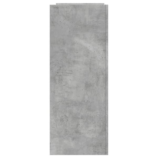 vidaXL Konsollbord betonggrå 100x35x90 cm konstruert tre