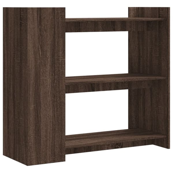 vidaXL Konsolipöytä ruskea tammi 100x35x90 cm tekninen puu