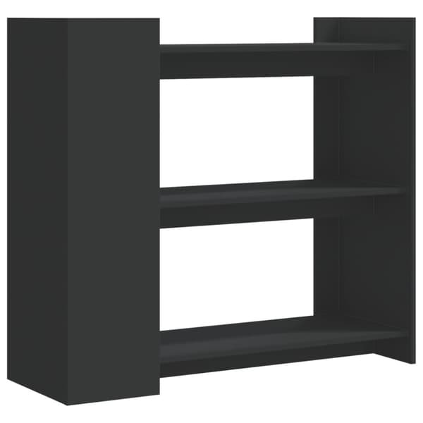 vidaXL Konsolipöytä musta 100x35x90 cm tekninen puu