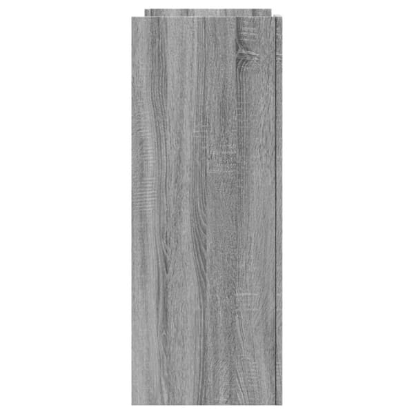 vidaXL konsolbord 100x35x90 cm konstrueret træ grå sonoma-eg