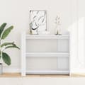 Miniatyrbilde 4 av 10: vidaXL Konsollbord hvit 100x35x90 cm konstruert tre