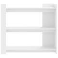 Miniatyrbilde 5 av 10: vidaXL Konsollbord hvit 100x35x90 cm konstruert tre