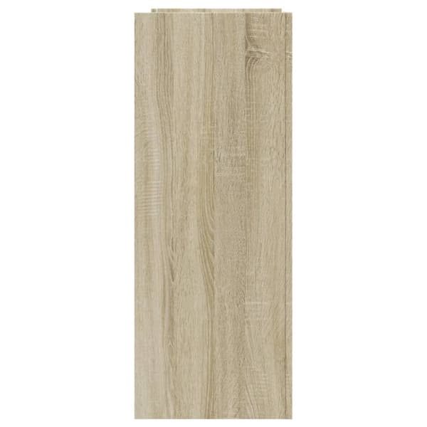 vidaXL konsolbord 100x35x90 cm konstrueret træ sonoma-eg