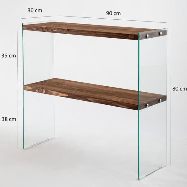 Chic Home Uolevi sivupöytä 90x30xK80 cm, ruskea