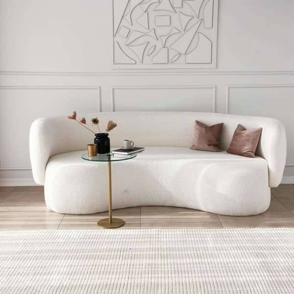 Chic Home Soili sivupöytä H40xK50 cm, kulta/kirkas