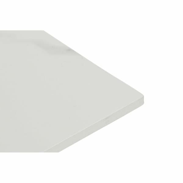 Sidobord DKD Home Decor Vit Gyllene 60 x 60 x 48 cm
