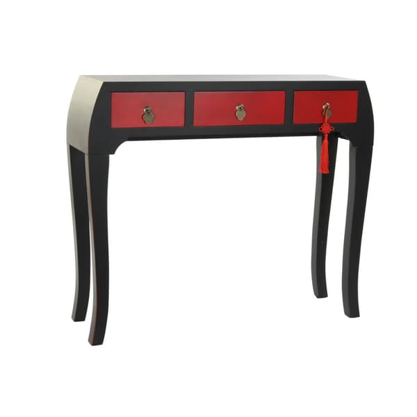 Mottagare DKD Home Decor Svart 96 x 27 x 80 cm
