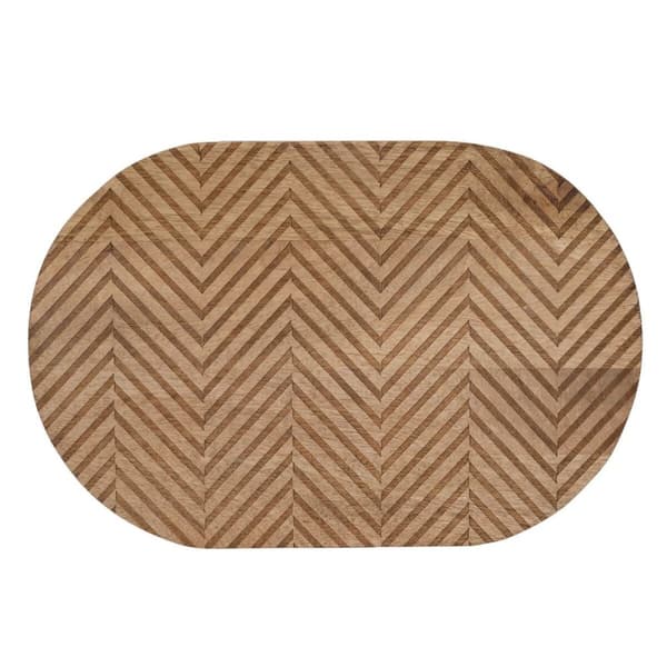 Sidobord 60 x 39,5 x 60 cm Naturell Svart Metall Trä (2 antal)
