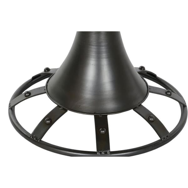 Sidobord DKD Home Decor Gran Svart Metall 60 x 60 x 63,5 cm