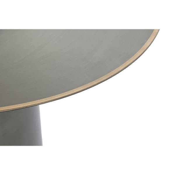 Sidobord DKD Home Decor Gyllene Mörkgrå Metall 60 x 60 x 37 cm