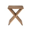 Miniatyrbild 4 av 4: Sidobord Home ESPRIT Naturell Teak 40 x 35 x 45 cm