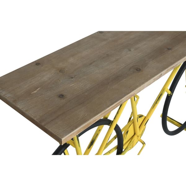 Mottagare Home ESPRIT Gul Svart 160 x 40 x 88 cm